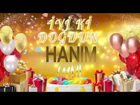 HANIM - Doğum Günün Kutlu Olsun Hanım