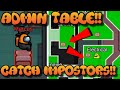 ADMIN TABLE TUTORIAL !!! How To Catch Impostors With The Admin Room Among Us ! Among Us Admin Table