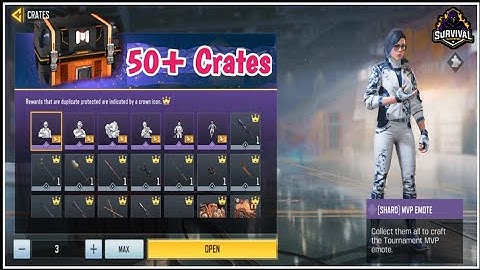 50+ CRATES OPENING | CODM |