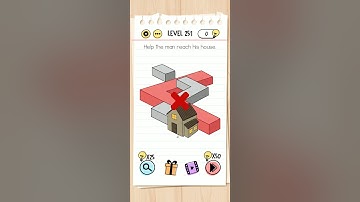 Brain Test: Tricky Puzzles. Levels 251-260. Walkthrough.