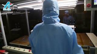 The production process of capacitive touch screen #lcd #tp #display #oled #ctp