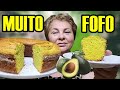 BOLO DE ABACATE FOFINHO PORQUE NÃO TIVE ESSA IDÉIA ANTES DELICIOSO NUTRITIVO