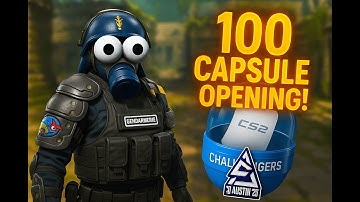 WHAT IF YOU OPEN 100 CS2 CAPSULES? …I ACTUALLY PULLED A GOLD DROP!