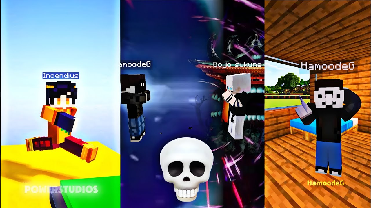 Anime In Minecraft 🙂 | Minecraft Animations