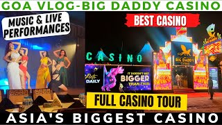 Inside Big Daddy Casino | Goa Casino Tour | Goa Vlog | Casino Nightlife | Amazing Experience