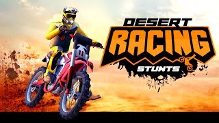 Desert Bike Stunts - Gameplay Android game - bike stunt games screenshot 5