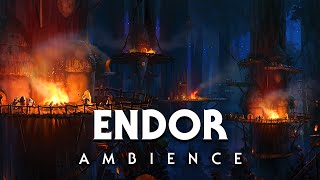 Endor Ambience - Campfire at Night - No Music | STAR WARS Ambience | ASMR