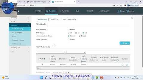 Switch TP-Link TL-SG2218 16P 2SFP