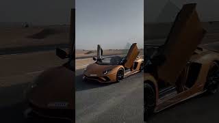 Golden Hour with the SVJ. ☀️🏎️Pure V12 adrenaline. 🏁#AutoZoneGlobal #Lamborghini #SVJ