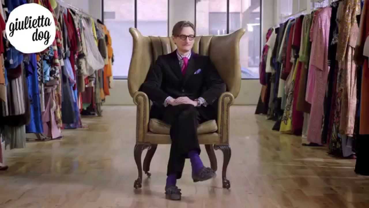 Giuliettadog barking with HAMISH BOWLES