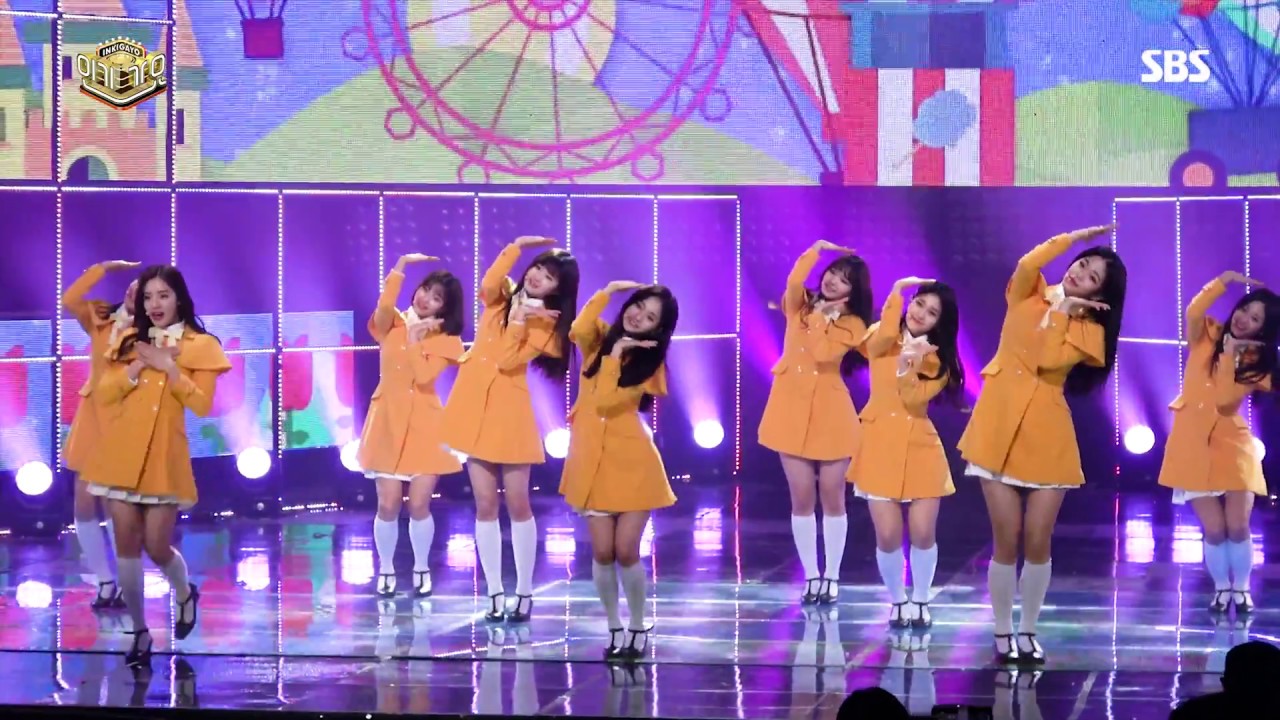 SBS [인기가요] 프로미스나인, To Heart♥ 직캠ver.