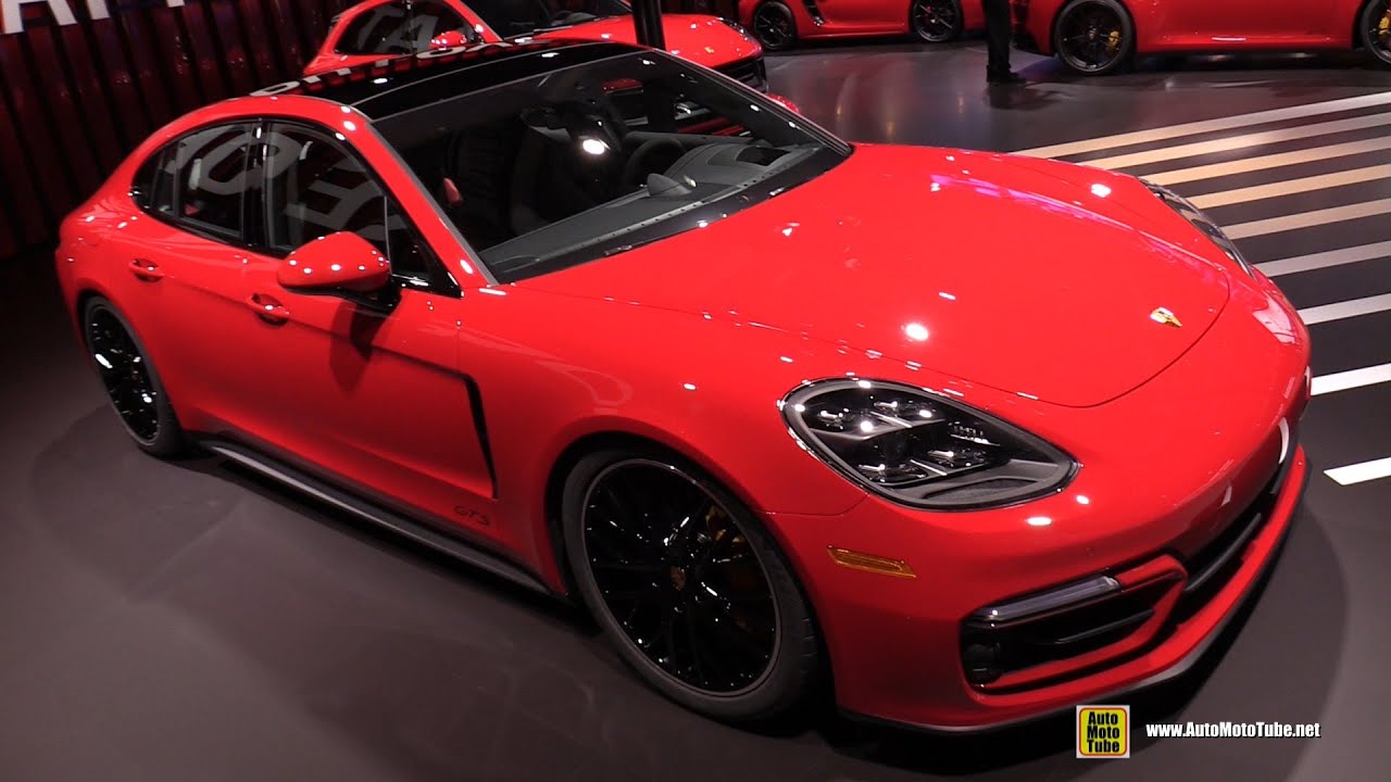 22 Porsche Panamera Gts Exterior Interior Walkaround 21 La Auto Show Youtube