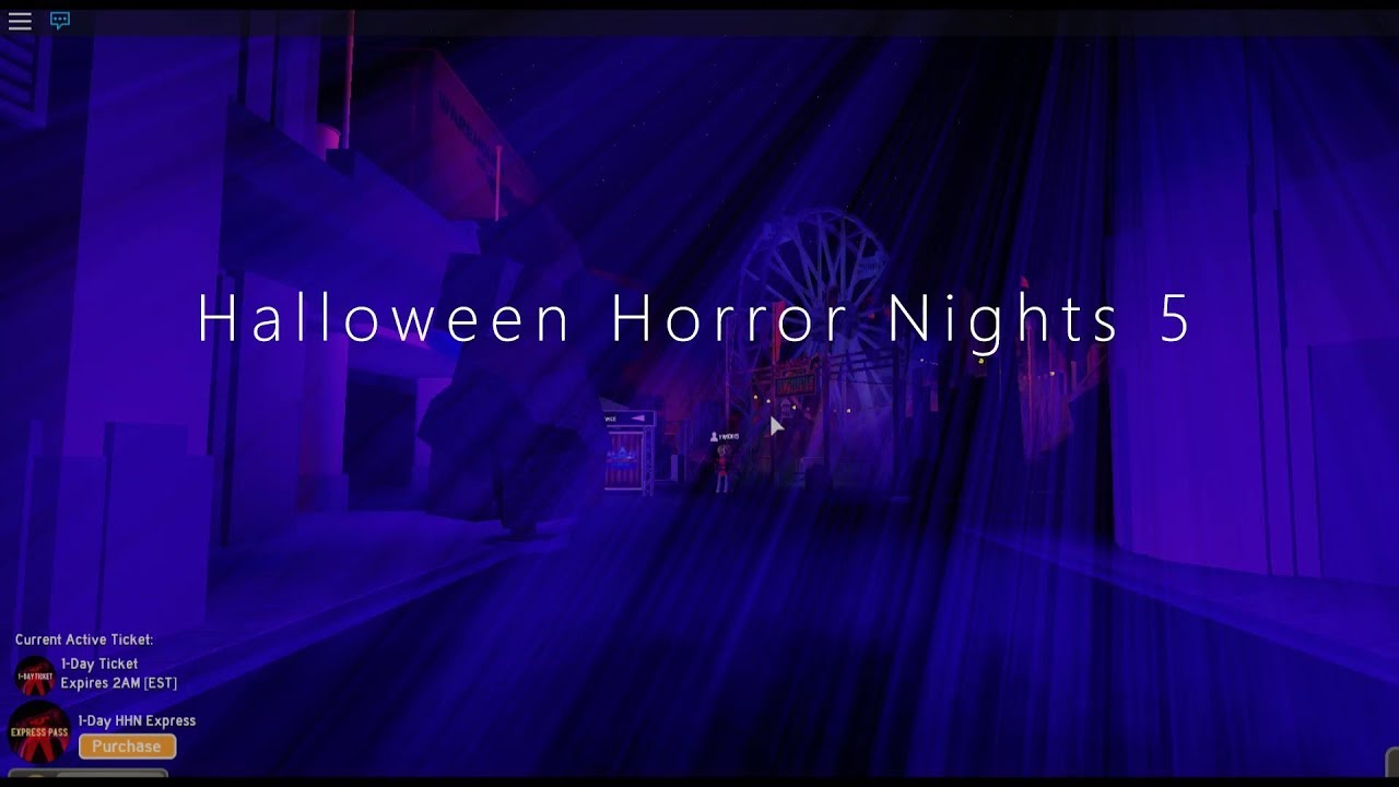 Roblox halloween horror nights 3 roblox free online