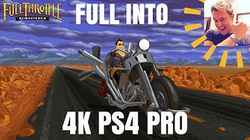Full Throttle Remastered: 4k/60 Intro (No Commentary!)