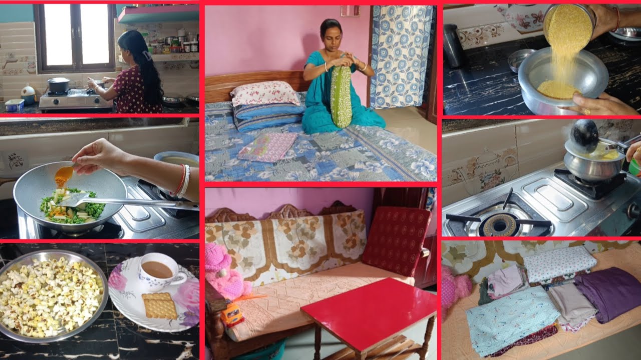 নিজেকে active এবং motivated রাখতে 💁ঘর গোছানো , দুপুরের রান্না সন্ধ্যা পর্যন্ত যেভাবে গুছিয়ে কাজ করি