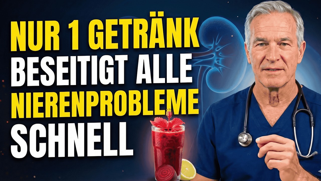 Dieses Getränk Reinigt Ihre Nieren & Spült Giftstoffe Sofort Aus! | Dr. Andreas Schmidt