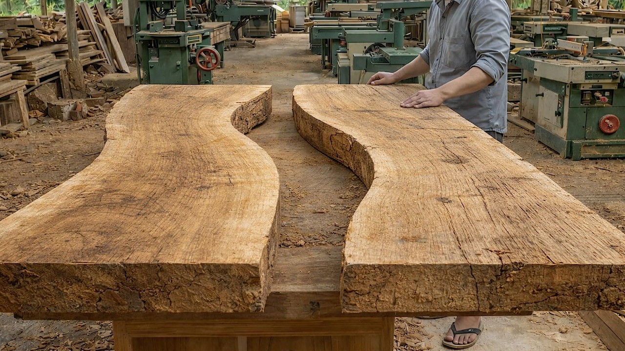 At The Age Of 20, The Young Carpenter's First Work Astonished Master Craftsmen. Woodworking