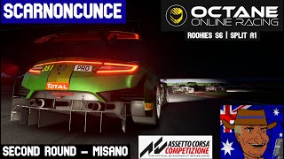 ROUND 2 MISANO | OCTANE ROOKIES S6 SPLIT A1 | ScarnonCunce?