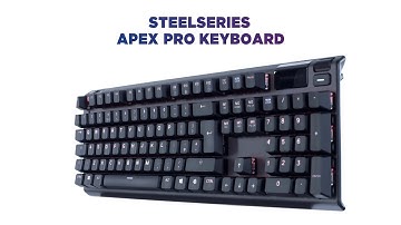 SteelSeries Apex Pro Gaming Keyboard | Featured Tech | Currys PC World