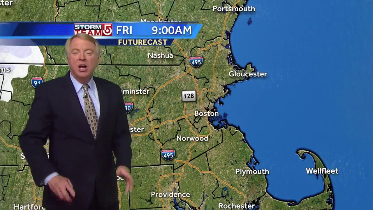 VIDEO: Snow ends, strong winds expected - YouTube