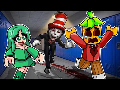 I ESCAPED the CAT in the HAT with FRIENDS in Roblox