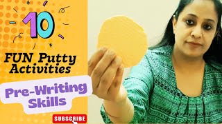 10 Engaging Thera Putty Activities for Pre-Writing Skills!