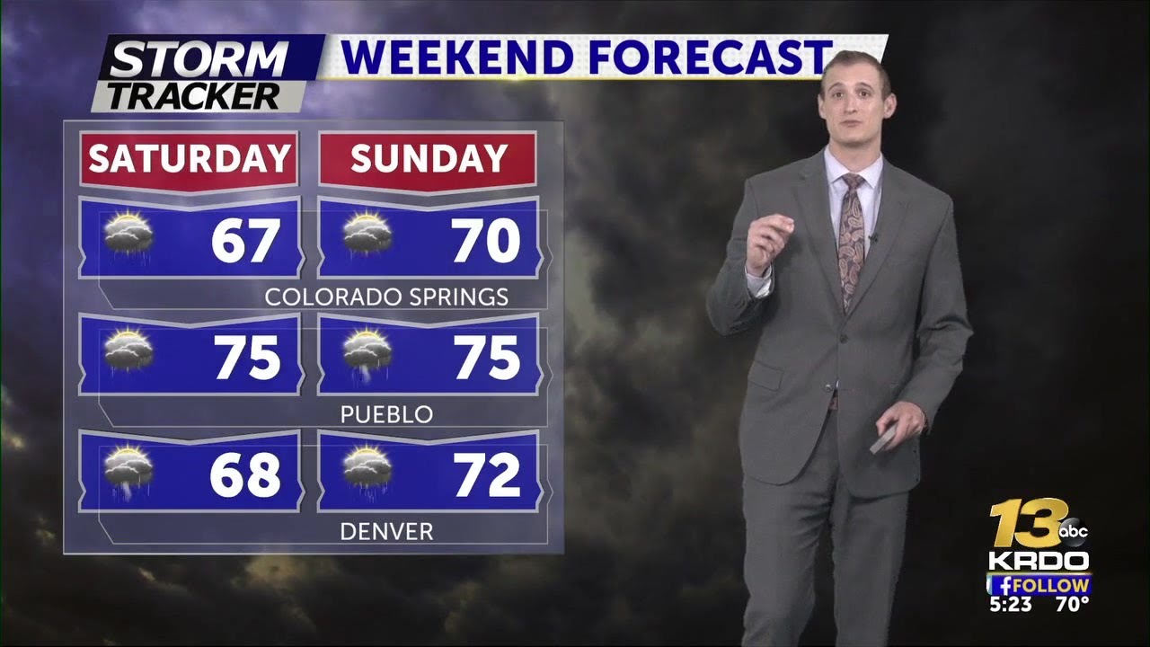 Rainy weekend headed our way - YouTube