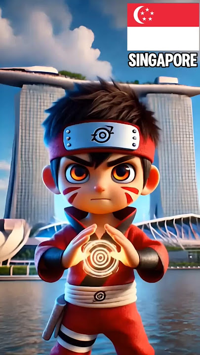 🌀When Singapore use this, danger! || Kuchiyose no jutsu #shorts #naruto #kuchiyose #singapore #ai