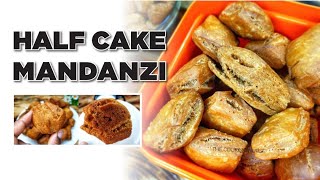 How To Make Crispy Flaky Half Cakes Mandazi Recipe The Cooking Nurse