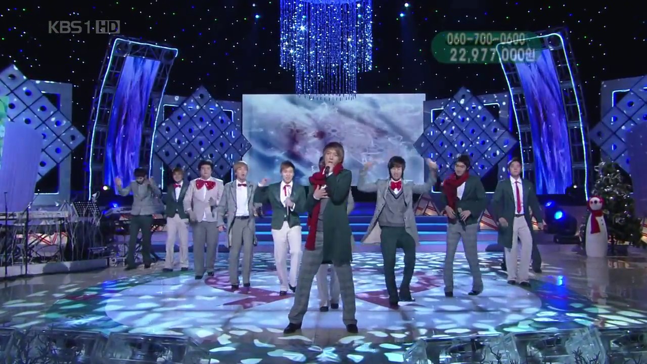 Super Junior First Snow 2007 Performance YouTube