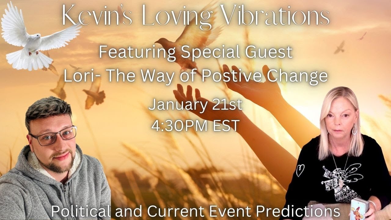 1/21 4:30PM EST with Lori from The Way of Positive Change Political and Current Event Readings