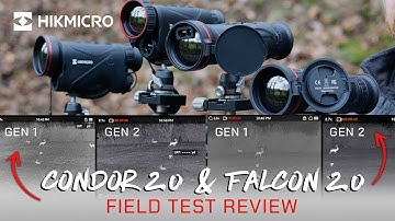 The NEW (2025) HIKMICRO Condor 2.0 and Falcon 2.0 Thermal Imager Monoculars - Field Test