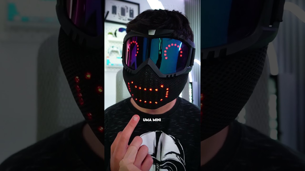 MINI MÁSCARA NA IMPRESSORA 3D?!