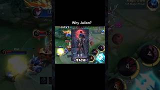 Why Julian chosen for the Itachi skin? #mlbb #mlbbcreator #mlbbninja #naruto #newpatch