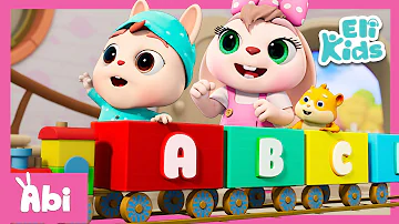 ABC Song (Train Version) +More | Eli Kids Educational Songs & Nursery Rhymes