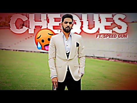 Cheques - Shubh X Haris Rauf 🔥 || Speed Gun 🥵 || Freak Editz