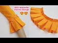 ২০২১ সালের চমৎকার হাতার ডিজাইন তৈরি কাটিং ও সেলাই/2021 Beautiful Sleeves Design Cutting & Stitching
