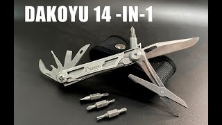 NEW 2024 DAKOYU 14 in1 Multifunctional Tool