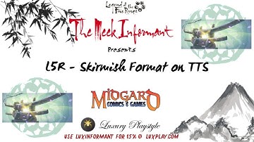L5R Skirmish Teach and Play on TTS