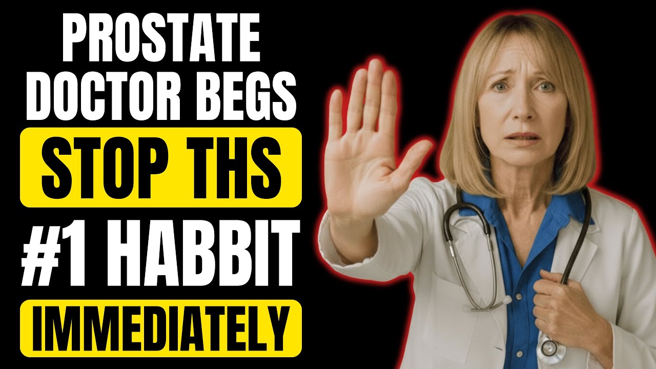 Over 60? #1 Worst Habit That Makes Your Prostate Grow — Stop It Now! | Dr. Aletha