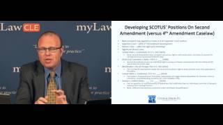 SCOTUS' Positions on 2nd vs 4th Amendment Caselaw  LawPigeon Firearms Law with Bryan L. Ciyou