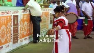 Dhunuchi Dance 2016 - Adrija Paul