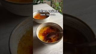 Crème brûlée vegetale 🍮