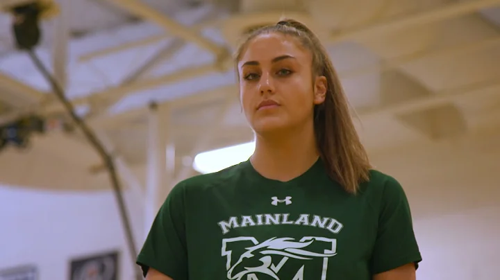 Forward  Kylee Watson of Mainland High School Spea...