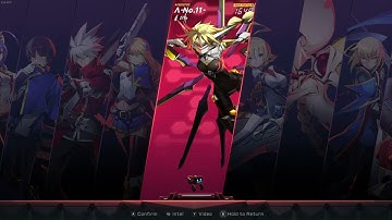 Blazblue Entropy Effect Lambda-11 Normal Difficulty Run