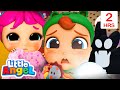Don&#39;t Be Scared of Monsters In The Dark | Little Angel | Nursery Rhymes for Babies