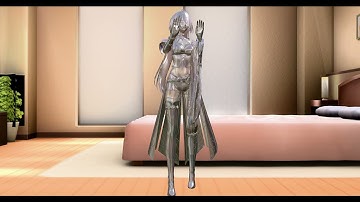 Acheron silver encasement test 1wip | blender animation
