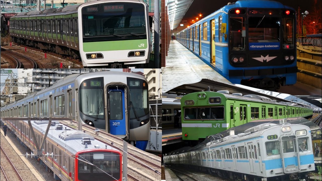 Youkai zone with my favourite japan and moscow commuter emu