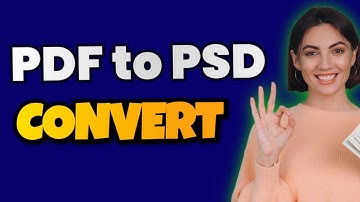 How to convert PDF file to PSD Free