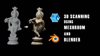 PHOTOGRAMETRY USING MESHROOM AND BLENDER | 3D SCANNING